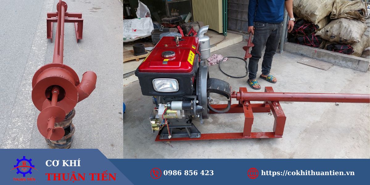 Động cơ là phần quan trọng nhất của máy hút bùn chạy bằng dầu