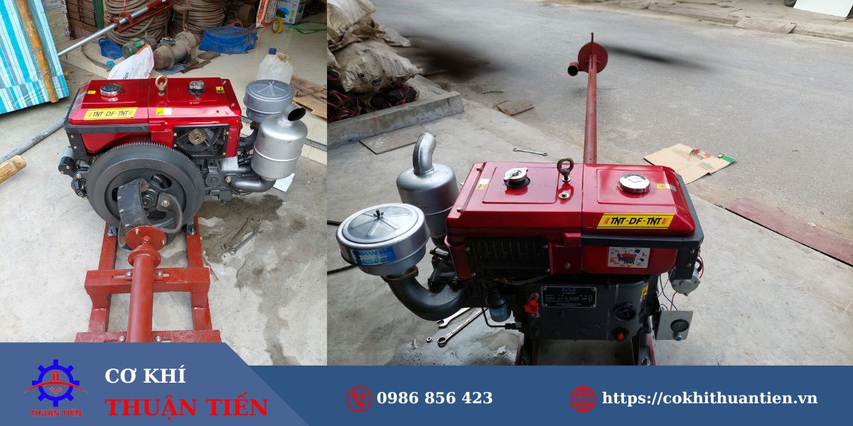 Khung máy giúp bảo vệ động cơ tránh những tác động bên ngoài
