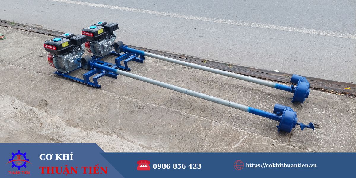 Mẫu máy hút bùn chạy xăng 5.5HP