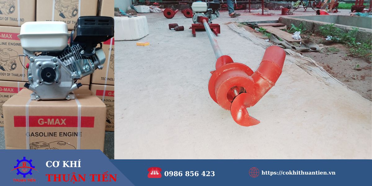 Cơ khí Thuận Tiến chuyên cung cấp máy hút bùn chạy bằng xăng