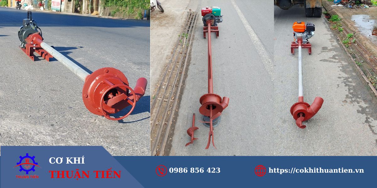 Cấu tạo máy hút bùn ao gồm động cơ, đầu hút, ống dẫn, bộ phận chứa, xả