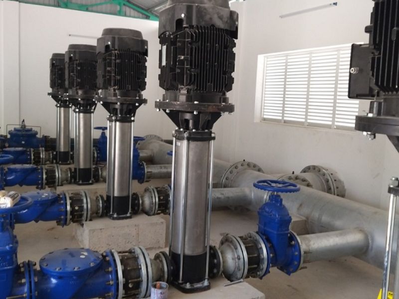 Địa chỉ cung cấp, sản xuất máy bơm bùn ly tâm trục đứng Cơ Khí Thuận Tiến 