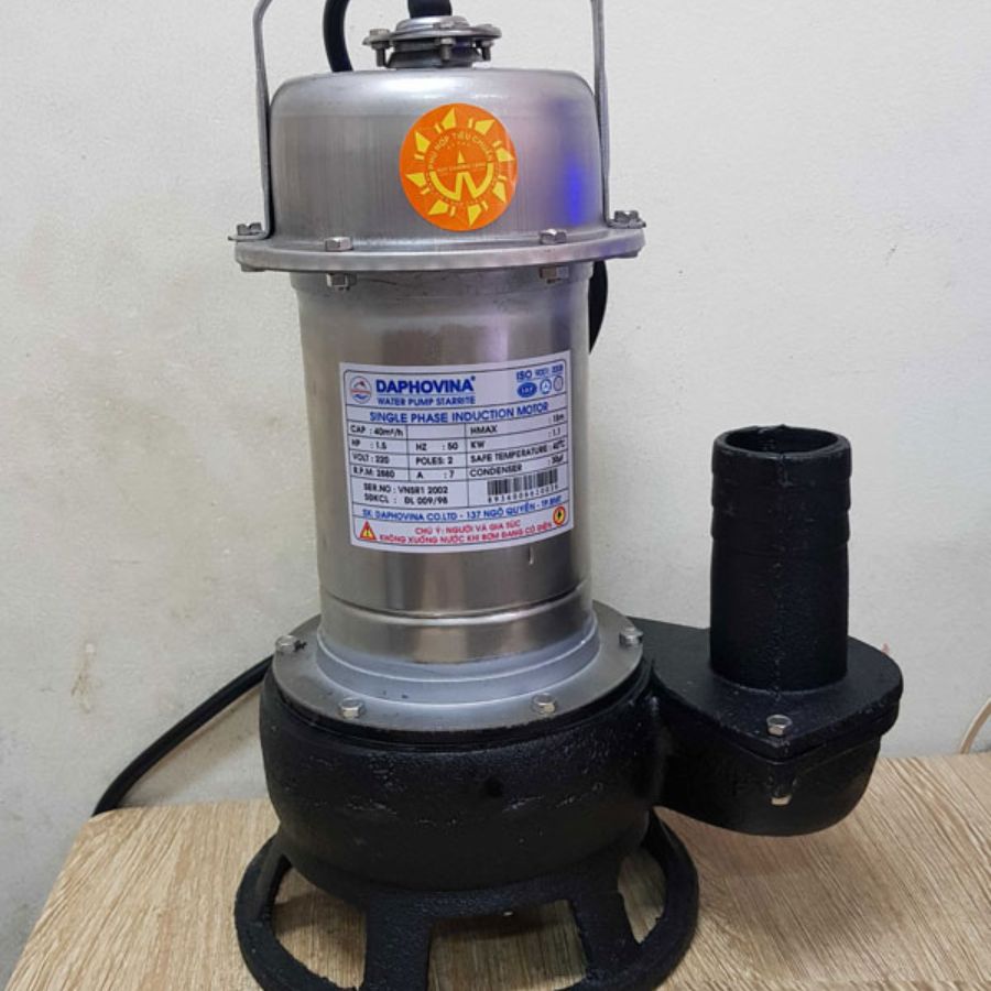 Chi tiết cách vận hành máy bơm chìm hút bùn đúng chuẩn