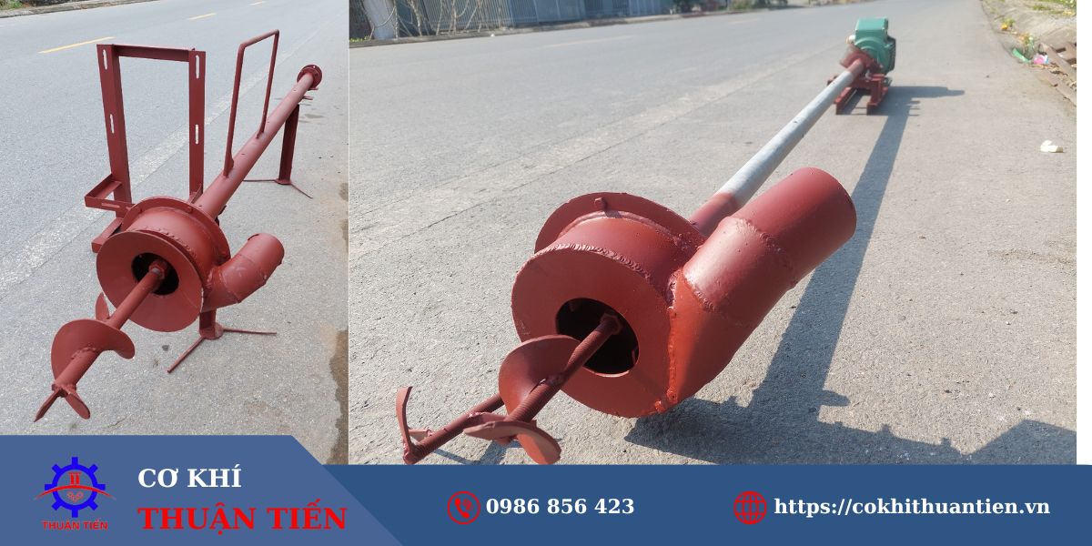 Dao khuấy dạng kiểu chữ C