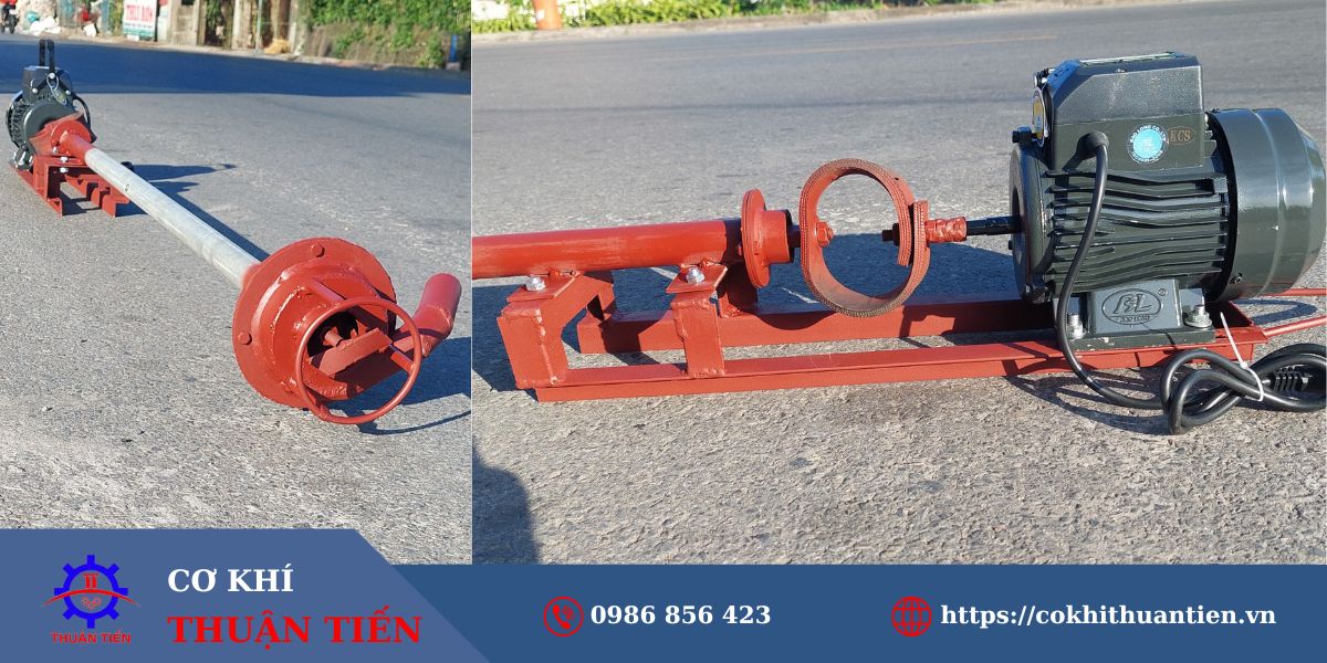 Máy hút bùn dùng motor 3 pha