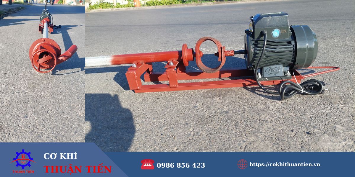 Hình ảnh động cơ máy hút bùn chạy bằng điện
