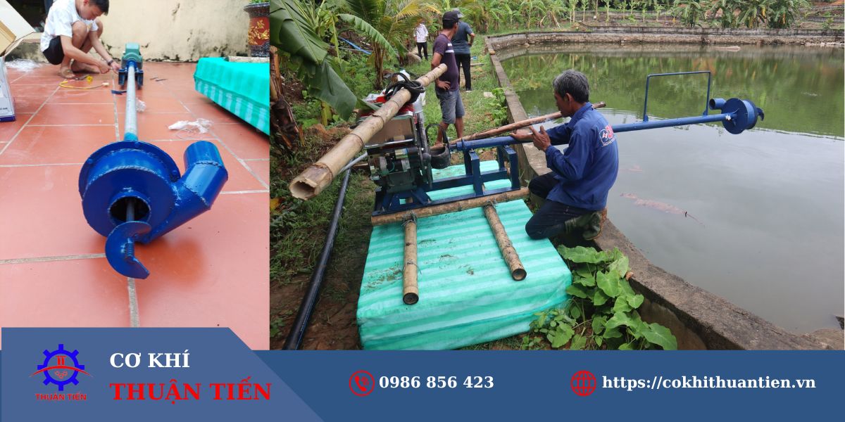 Máy hút bể phốt, bioga chạy điện