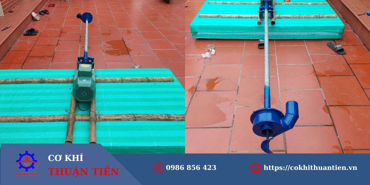 Thiết kế máy bơm bù mini nhỏ gọn, dễ dàng di chuyển đến nhiều khu vực khác nhau