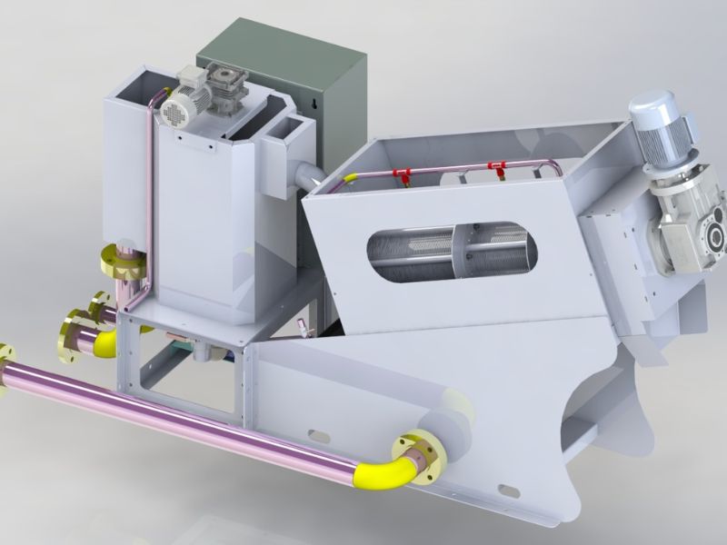 Máy nén bùn khung bản