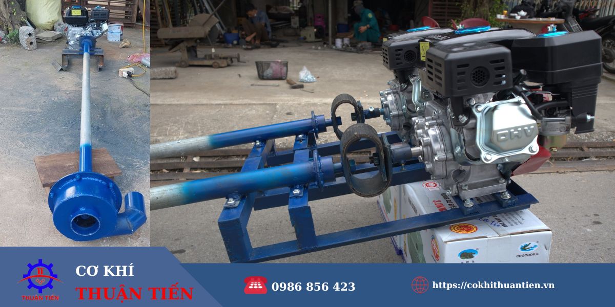 Cơ Khí Thuận Tiến: cung cấp máy hút bùn chân không toàn diện, chất lượng cao, hậu mãi chu đáo