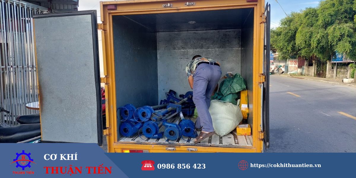 Cơ khí Thuận Tiến nhận giao hàng toàn quốc