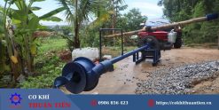 Máy hút bùn chạy bằng dầu cho ao hồ