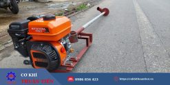 2 bộ máy hút bùn dùng máy nổ chạy xăng mitsuyama 6.5HP giao khách