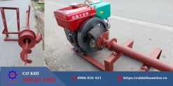 Máy hút bùn ao hồ chạy dầu