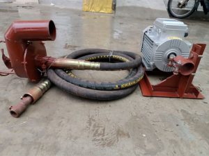 Máy hút bùn dây mềm chạy điện